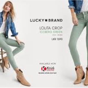 Lucky Brand Lolita Crop Jeans